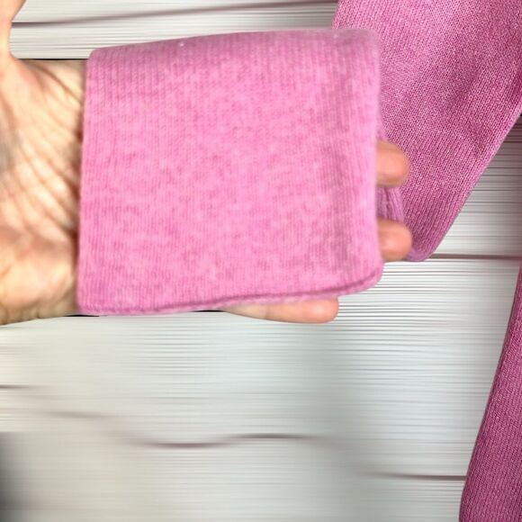 CACHE Cashmere Pink Sweater Pullover V-neck Women’s size S - Picture 5 of 9